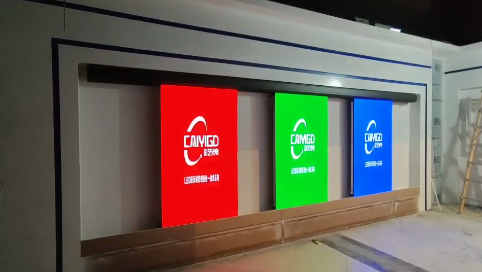 肇慶某展廳開(kāi)合屏項(xiàng)目