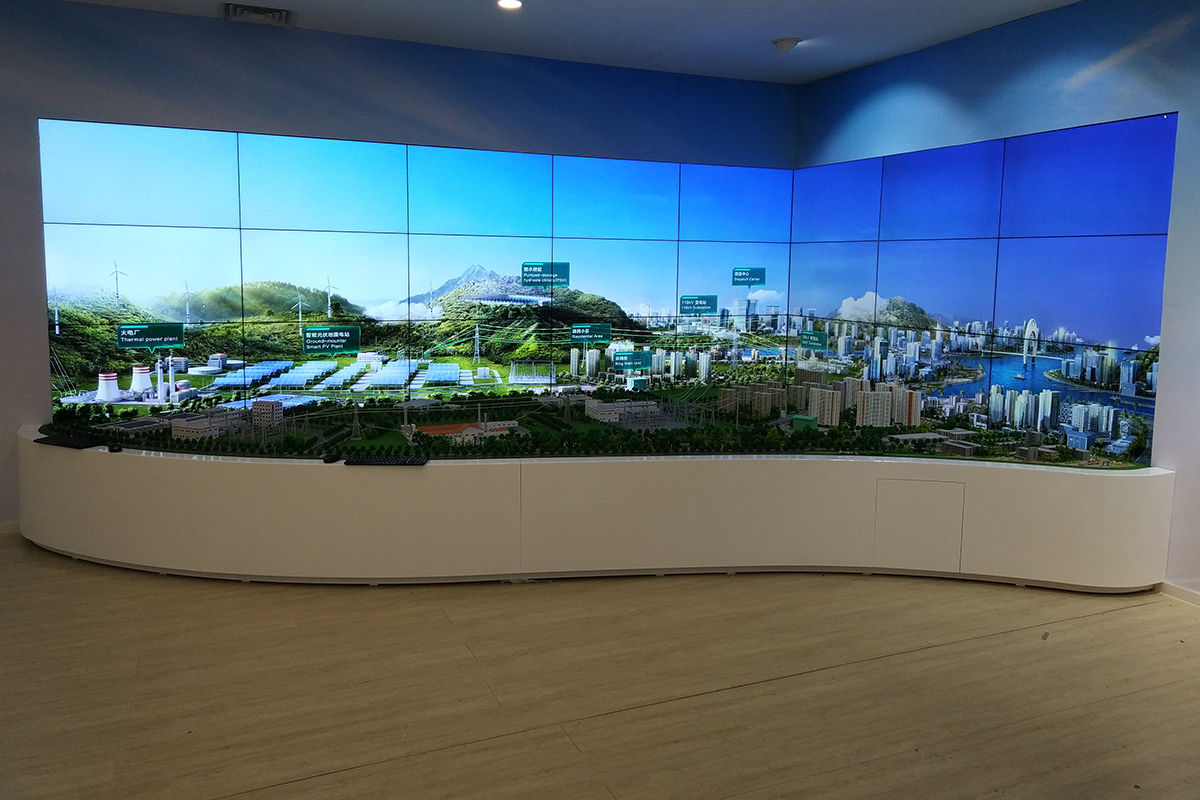 華為自用展廳項目 液晶拼接產(chǎn)品